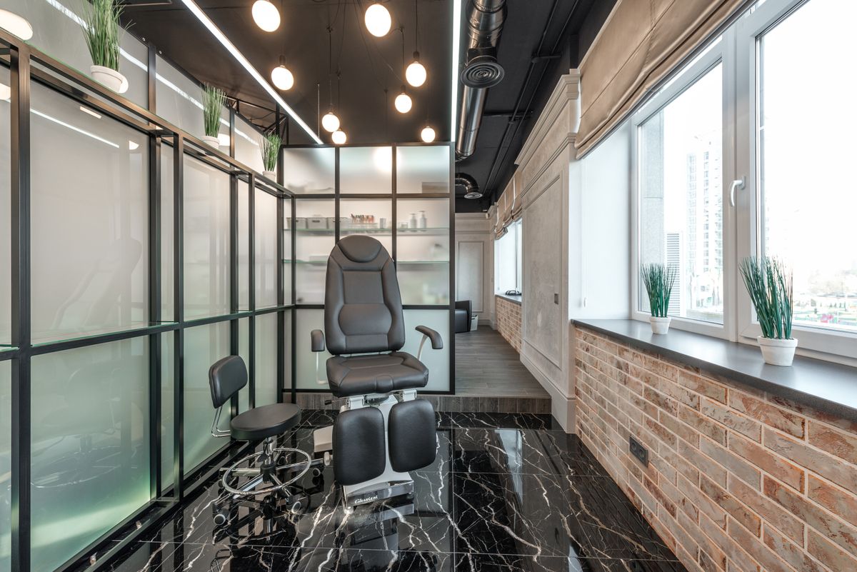 Comfortable pedicure suite at Ace Beauty Salon in Kendall